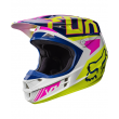 Motokrosová helma Fox Racing V1 Falcon navy/white 2017