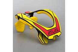 Chránič krční páteře ATLAS AIR HI-VIZ, Yellow motokros/enduro (žlutý)