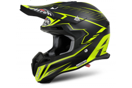 Motokrosová helma AIROH TERMINATOR 2.1S SLIM černá/žlutá 2017