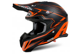 Motokrosová helma AIROH TERMINATOR 2.1S SLIM černá/oranžová 2017
