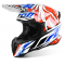 Motokrosová helma AIROH TWIST Leader bílá/černá/červená 2017