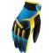 Motokrosové rukavice Thor SPECTRUM BLUE/BLACK/YELLOW GLOVES 2018