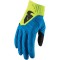 Motokrosové rukavice Thor REBOUND ELECTRIC BLUE/ACID GLOVES 2019