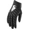 Motokrosové rukavice Thor REBOUND BLACK GLOVES 2019