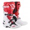 Motokrosové boty ALPINESTARS TECH 10 MX19 boty - červená/bílá/černá 2019