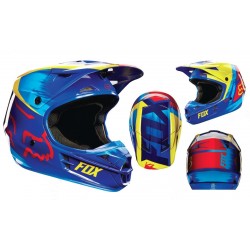 Motokrosová helma Fox Racing V1 Vandal Blue