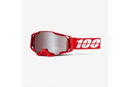 Motokrosové brýle 100% ARMEGA War Red HiPER® Silver Mirror se zrcadlovým sklem 2020