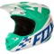 Motokrosová helma Fox Racing V1 Sayak Helmet green/white 2018