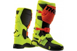 Motokrosové  MX Boty THOR Radial 19 - flo orange/flo yellow