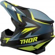 Motokrosová helma Thor SECTOR WARSHIP BLUE/ACID HELMET 2021
