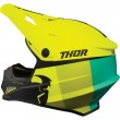 Motokrosová helma Thor S21 SECTOR RACR ACID/LIME HELMET 2021