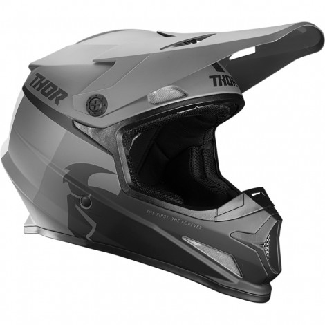 Motokrosová helma Thor S21 SECTOR RACR BLACK/CHARCOAL HELMET 2021