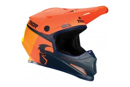 Motokrosová helma Thor S21 SECTOR RACR ORANGE/MIDNIGHT HELMET 2021