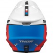 Motokrosová helma Thor S21 SECTOR RACR WHITE/RED/BLUE HELMET 2021