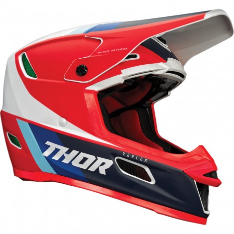 Motokrosová helma Thor REFLEX CARBON POLAR MIPS HELMET 2021