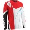 Motokrosový dres Thor S5 Splinter white/red MX/Enduro