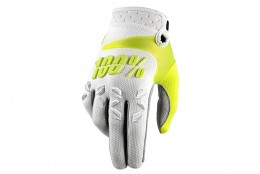 Motokrosové rukavice 100%  Airmatic bílé MX/Bike