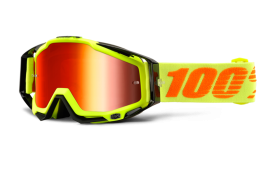 Motokrosové brýle 100% Attack Yellow s čírým sklem 2017