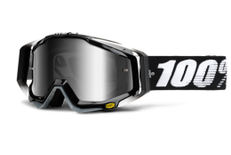 Motokrosové brýle 100% Abyss Black s čírým sklem 2017
