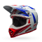 Motokrosová helma Bell Moto-9 Flex Vice Blue/Red Carbon 2017